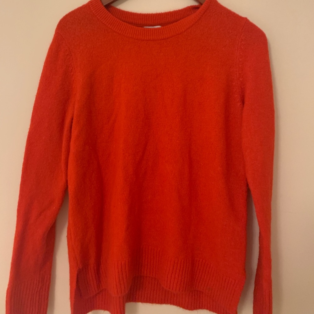 Red sweater